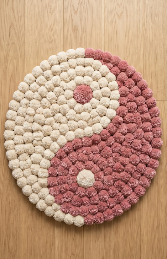Jin-Jang koberec – Boho